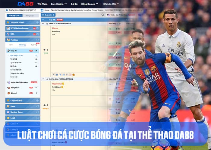 Luật chơi Cá Cược Thể Thao tại Thể Thao DA88